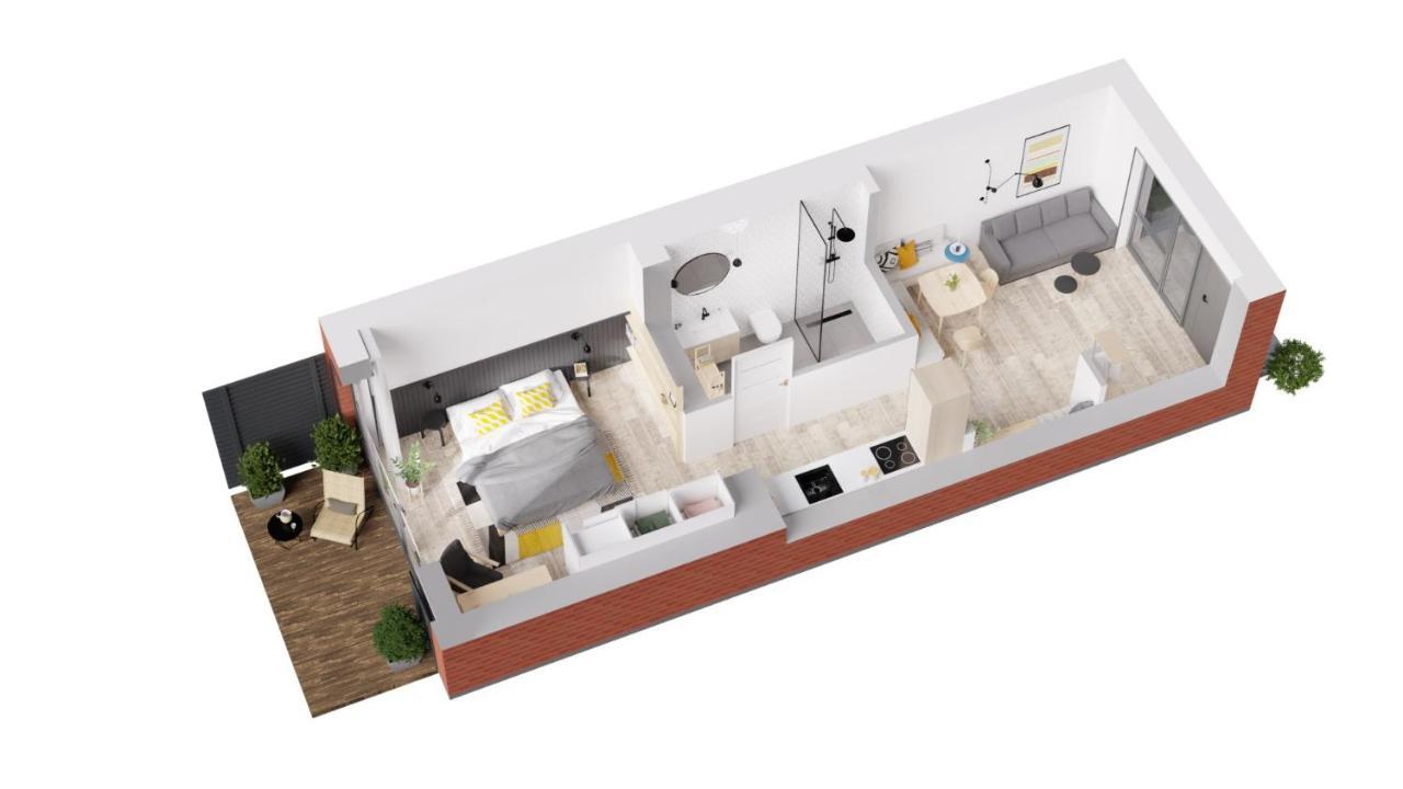 De Ole School In Hohwacht - Ferienwohnung Nr 2 Im Scandi-Look An Der Ostsee Exteriér fotografie